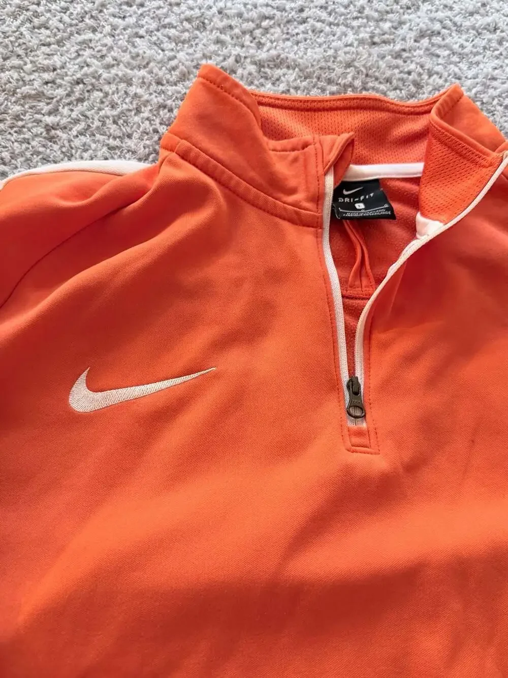 Nike Dry Academy Football Drill Top Size L Orange